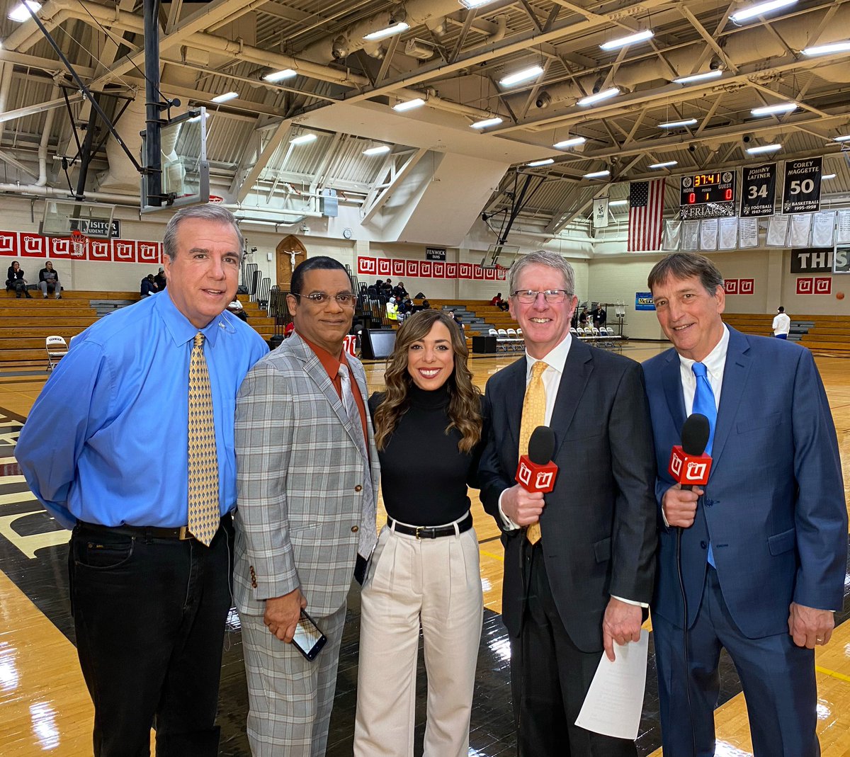 Hoops on <a href="/wciu/">WCIU, The U</a>! What a crew for the MLK Day Classic! Thanks to everyone behind the scenes making the game of the week so much fun! 🏀