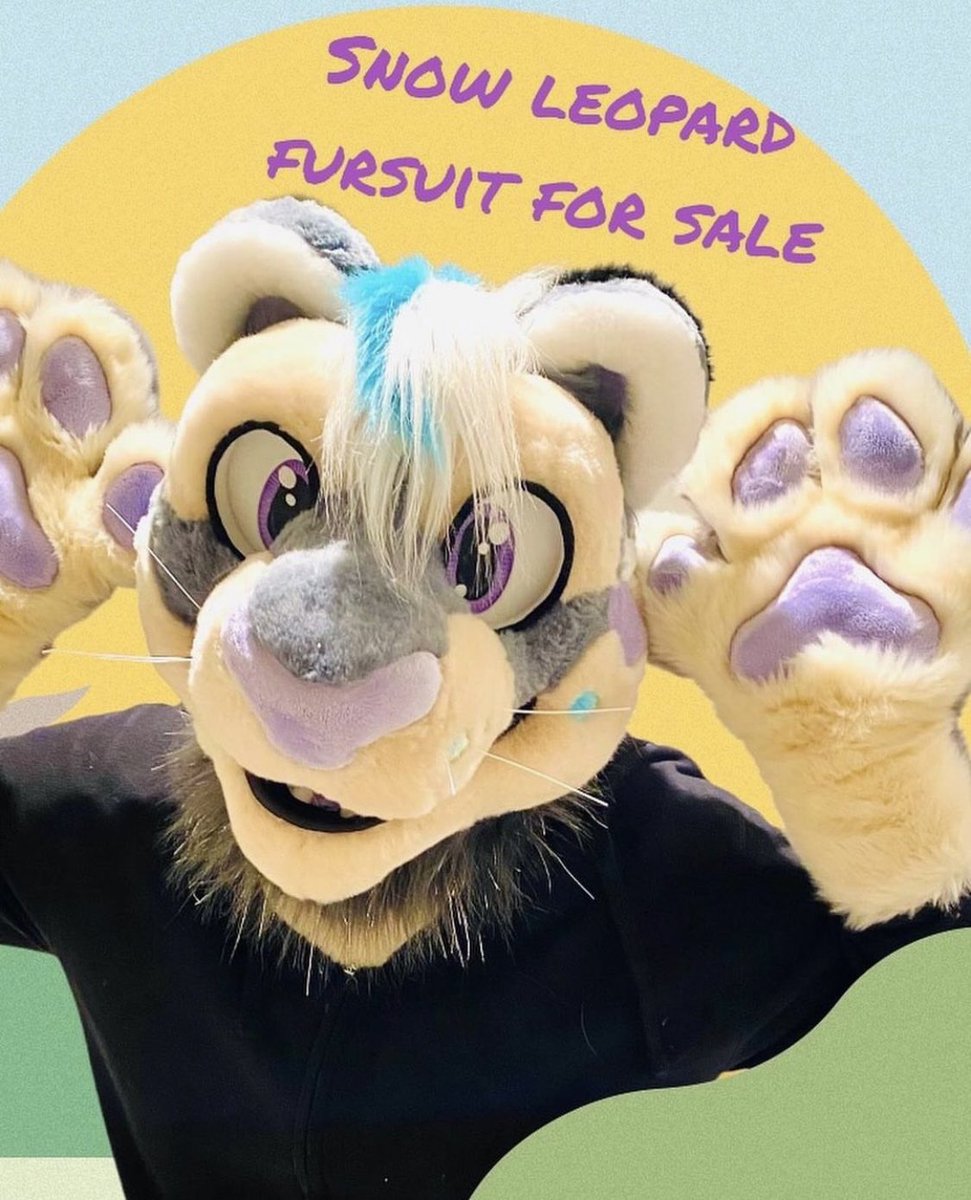 MagicMagey's tweet photo. The snow leopard partial that was at my table at ANW is looking for a home!! 💙

This suit is a collab between myself and my friend @Cannibal_ish!! We are asking 💲1️⃣9️⃣0️⃣0️⃣ (plus 🚢) for this suit!!

Shares are SUPER appreciated and more details are in the 🧵 below!! 💙 https://t.co/VIcvv6oFrI