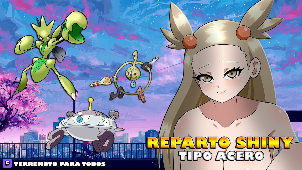 gutiterremoto's tweet photo. ✨¡REPARTO SHINY TIPO ACERO!

🗝️KLEFKI
💡MAGNEZONE
🦗SCIZOR

Los invitamos a otro reparto pokémon en nuestro canal de Twitch. Recordá que estaremos repartiendo en vivo por orden de llegada, no te quedes sin los tuyos!

📍https://t.co/XrUMJTXDxd
¡Gracias por compartir el stream!🥳 https://t.co/10ZYDwcHQP
