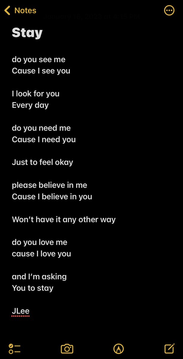 #JLEEWALLS | #STAY | #LYRICS

yes I’m a hopeless romantic🥹🫠