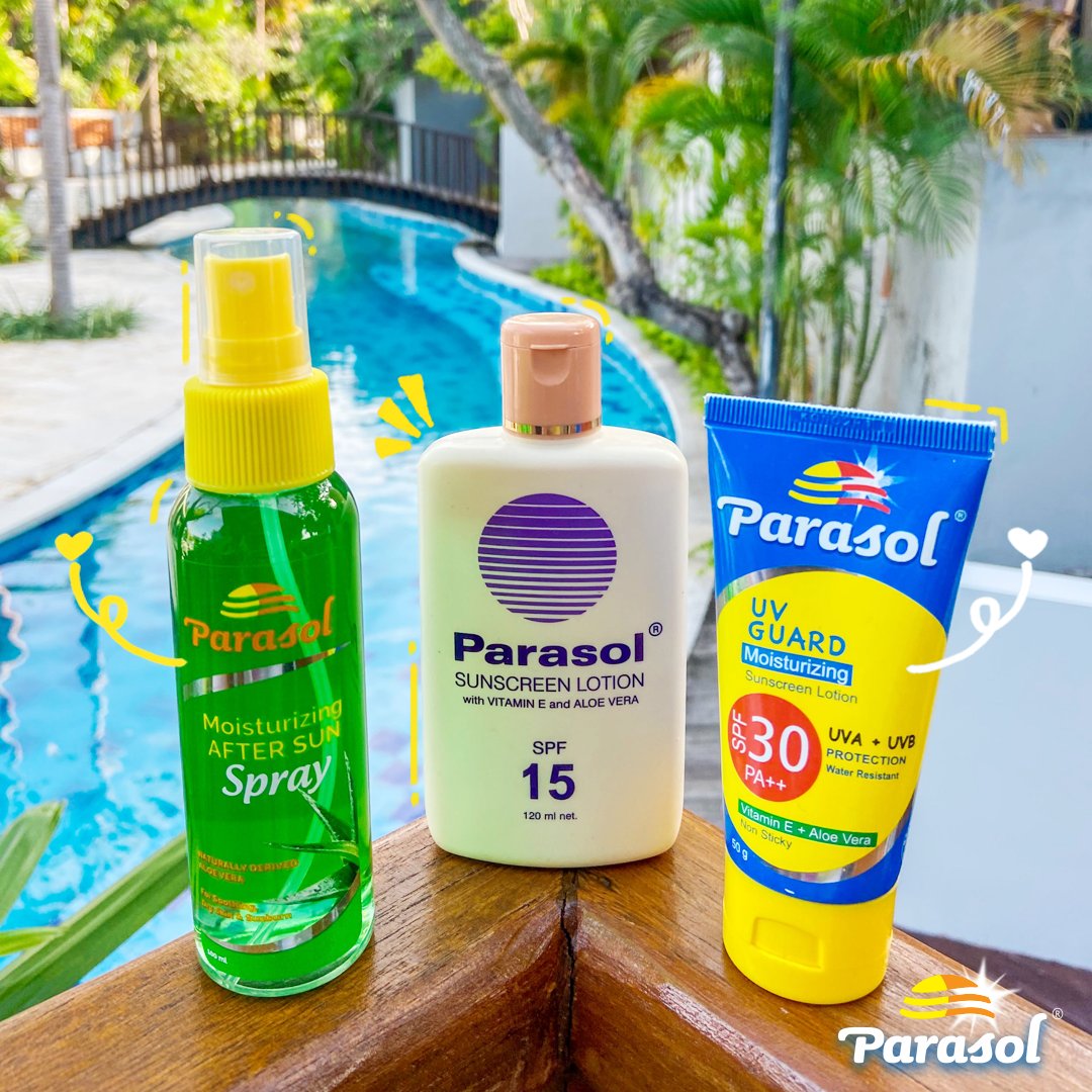 Parasol_ID's tweet photo. Liburan gini pada kemana nih SolFriends?
Kemana pun liburannya jangan sampai skip apply dan re-apply Parasol ya!
#PakaiParasol #HaveFunWithTheSun #MakeMoment #KulitSehat #EnjoyTheSun https://t.co/uidJS9ytxK