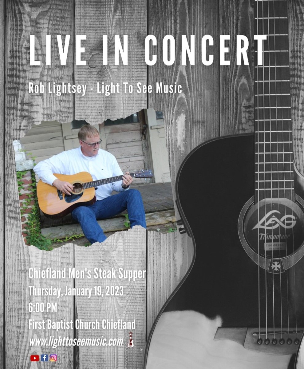 Speedball921's tweet photo. Looking forward to singing &amp; speaking at the Chiefland Men's Steak Supper at First Baptist Church Chiefland, FL this coming Thursday at 6:00 PM. Gonna be a great night... https://t.co/iKpuuAXjob