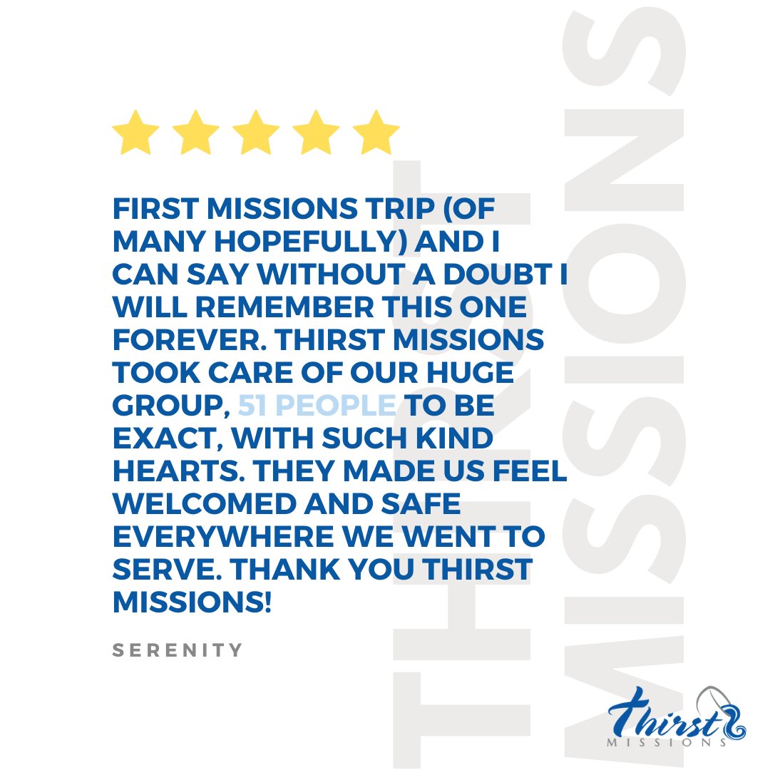 thirstmissions's tweet photo. ⭐⭐⭐⭐⭐
.
Some reviews from last summer in Alaska
.
Read more reviews on our website
https://t.co/sIqGFk2jAa https://t.co/RtFBWJjiJw