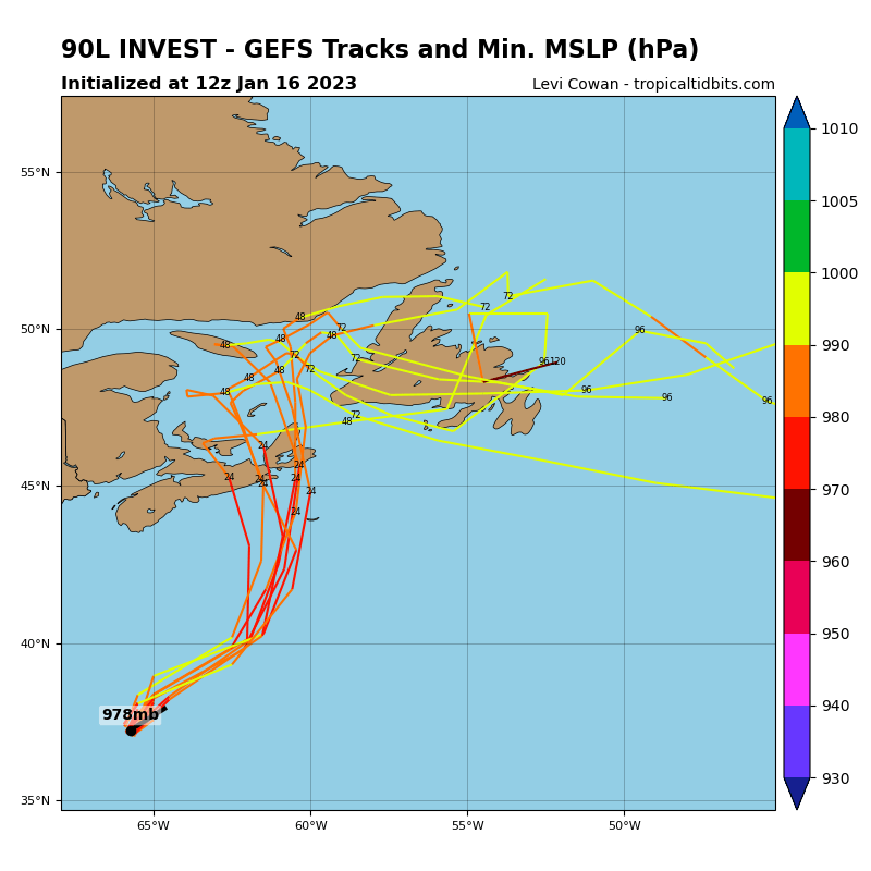 Mike's Weather Page on Twitter: "Spaghetti models in January? Yep, it's