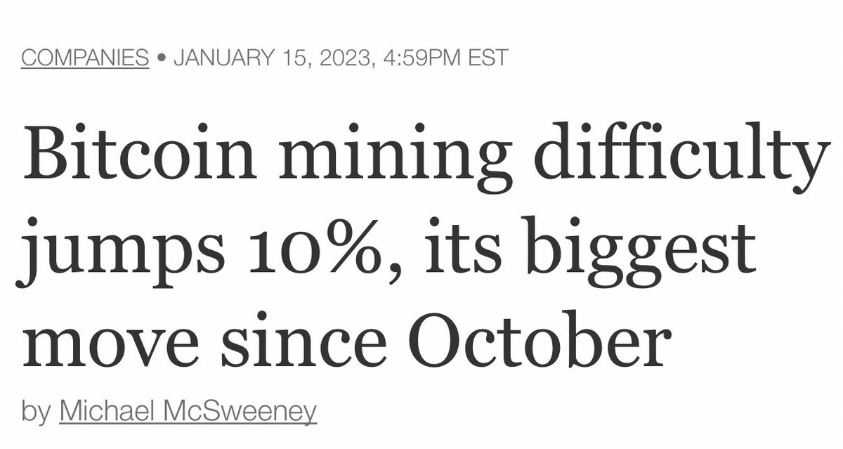 Dennis_Porter_'s tweet image. Miners continue to ruthlessly compete for #Bitcoin. This is bullish.