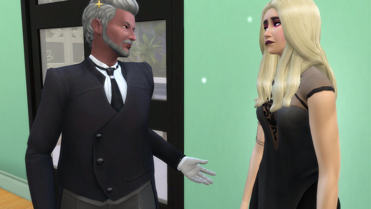 Despite being happy, Emory always gave everyone else a bad vibe. 

I refused to listen 
#PS5Share #TheSims4 -J2J