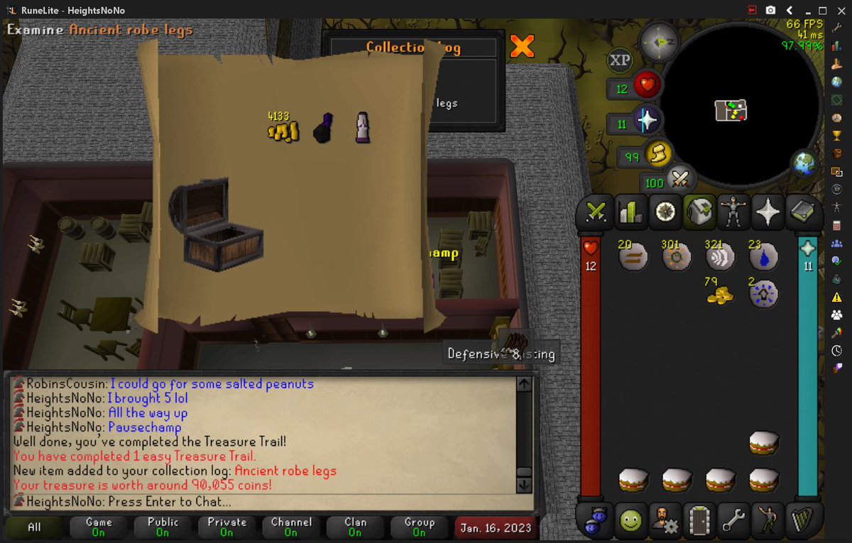 4idotsGIM's tweet photo. Got my hands on a sweet set of vestment robes. Too bad they’re not from my god. Still might use them until I can get something better though. -HeightsNoNo
#GIM #OSRS #DNDInspired https://t.co/vzvMwWt73j