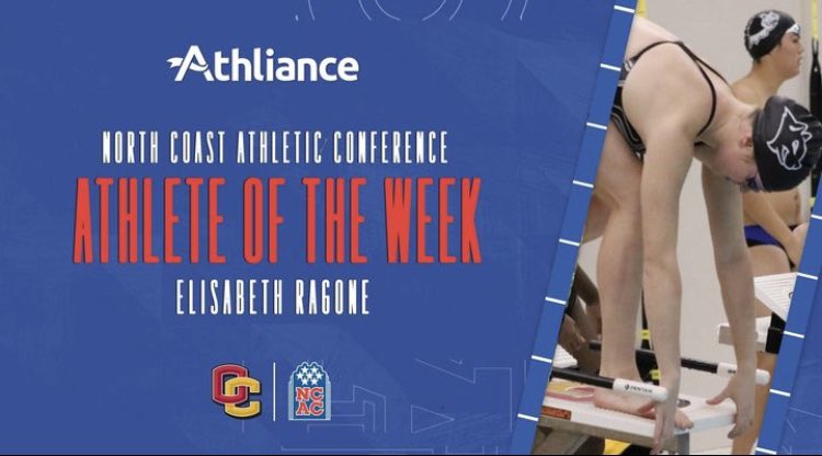 yeo_swimdive's tweet photo. Elly Ragone has been selected as NCAC Swimmer of the week for the second time this season! 

#ncac
#swimmeroftheweek🏊🏼‍♀️ 
#letsgonuts🌰 
#letsgetsquirrelly🐿 
#letsgoyeo
#🐿️⬆️ https://t.co/ySVnz62Fd8