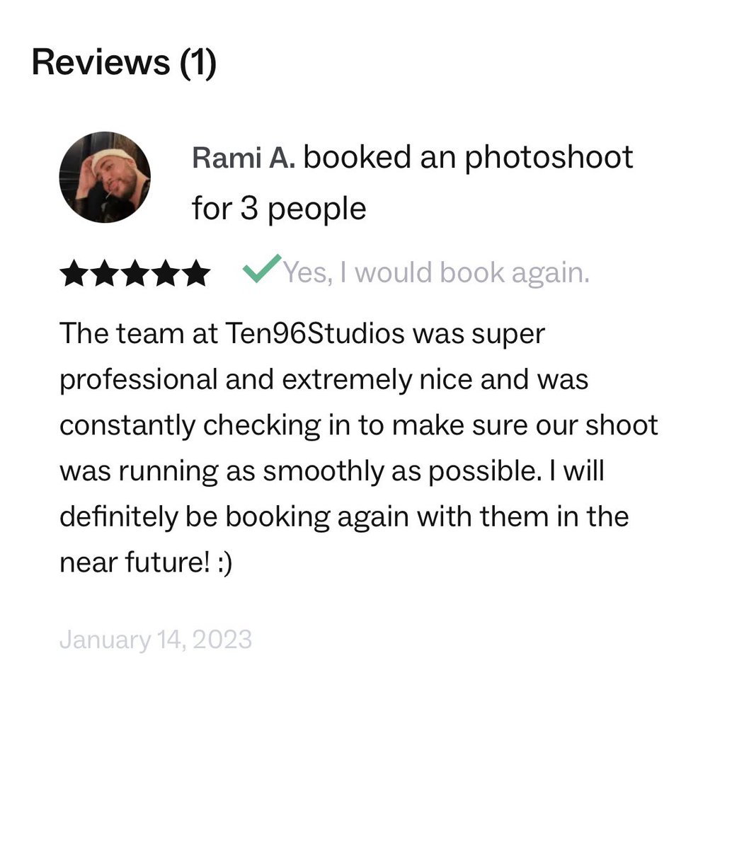 TEN96STUDIOS's tweet photo. 🙏🏻🙏🏿 Review On Peerspace. https://t.co/2u0JkYCUO4