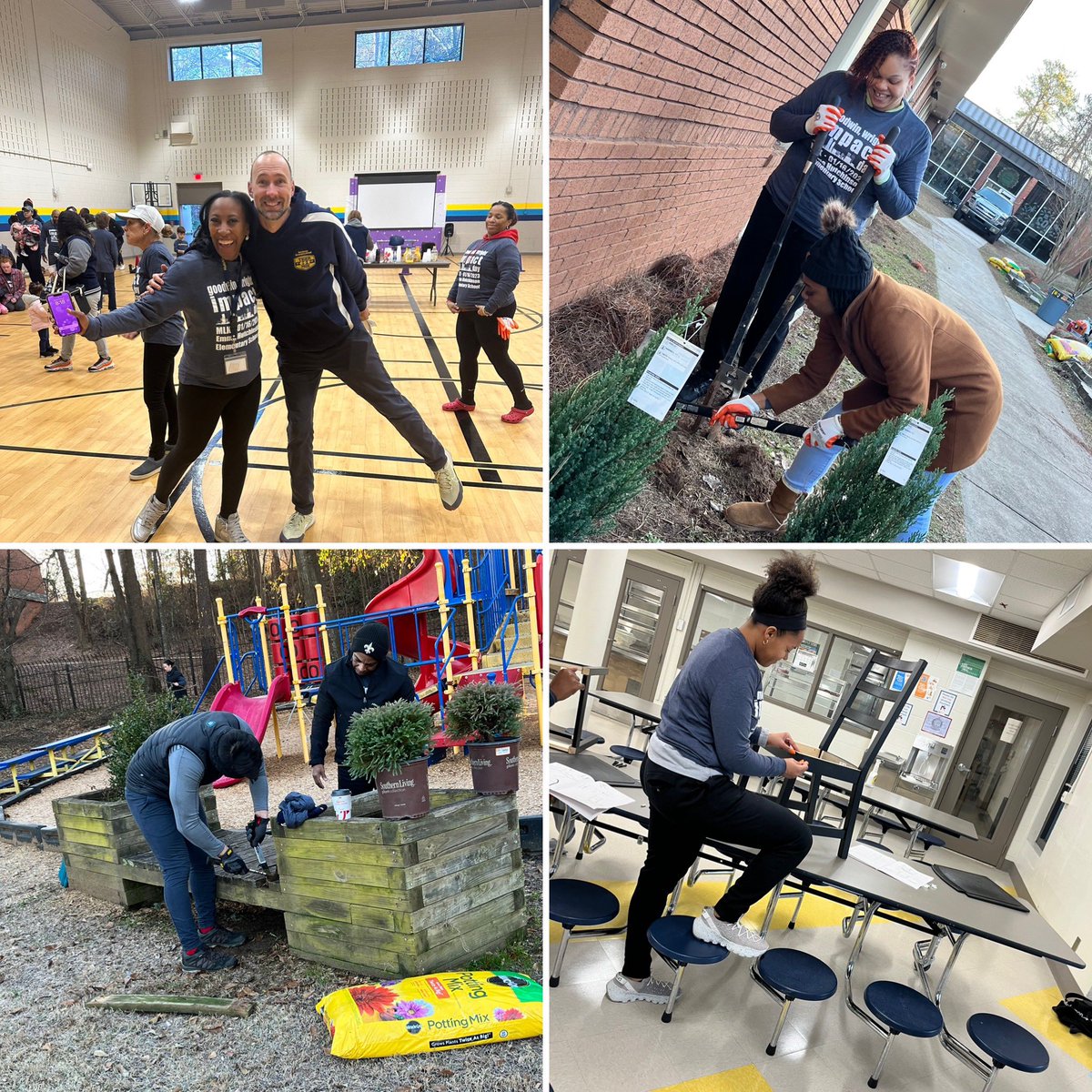 MJStJoy's tweet photo. Thank you to are community partners North Western Mutual Goodwin, Wright for an amazing #MLKimpactDay Schools, Community and families working together make all the difference! @APSHutchinson @ShaleeceLong @TommyUsherAPS @APSPartnerships @DrLisaHerring https://t.co/MYSuGeAZED
