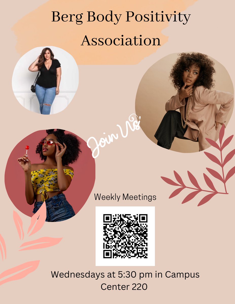 Our first meeting of the semester is Wednesday! Everyone is welcome to come. We are excited to see our members and hopefully some new faces too! Remember you define beauty yourself. Society does not define your beauty.