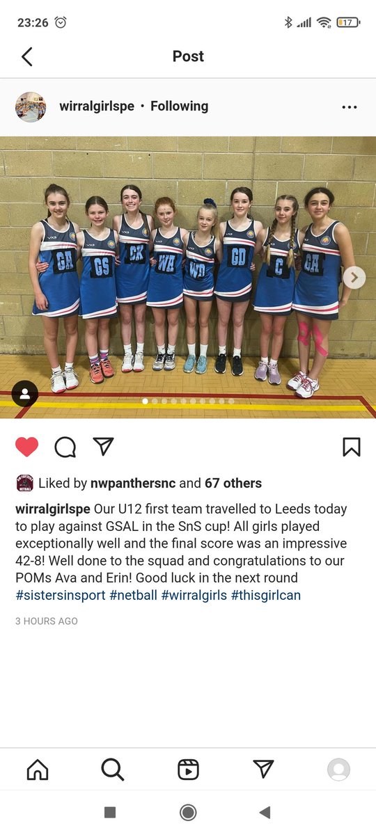 Unstoppable girls 💪🥰 @WirralGirls