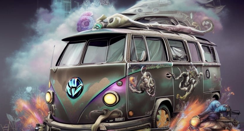 VW fans, enjoy this #Kombi #NFT; explore the collection on OpenSea.io
Search "VDub Bug"
#design #graffiti #opensea #nfts #nftart #nftcommunity #nftcollector #nftartist #digitalart