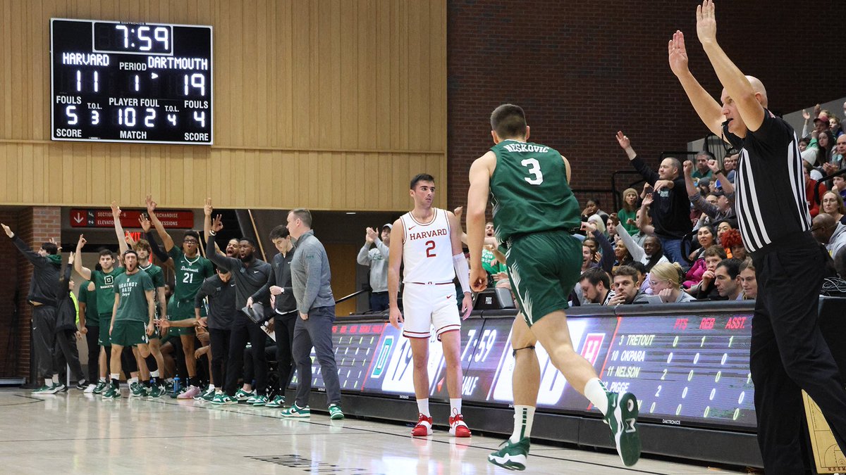Another HUGE road win today, this time at Harvard, 60-59. The Big Green are off to their best start in the Ivy League (3-2) since 2008-09! Everything you need to know ⤵️ 🔗: bit.ly/3GE6fDS
