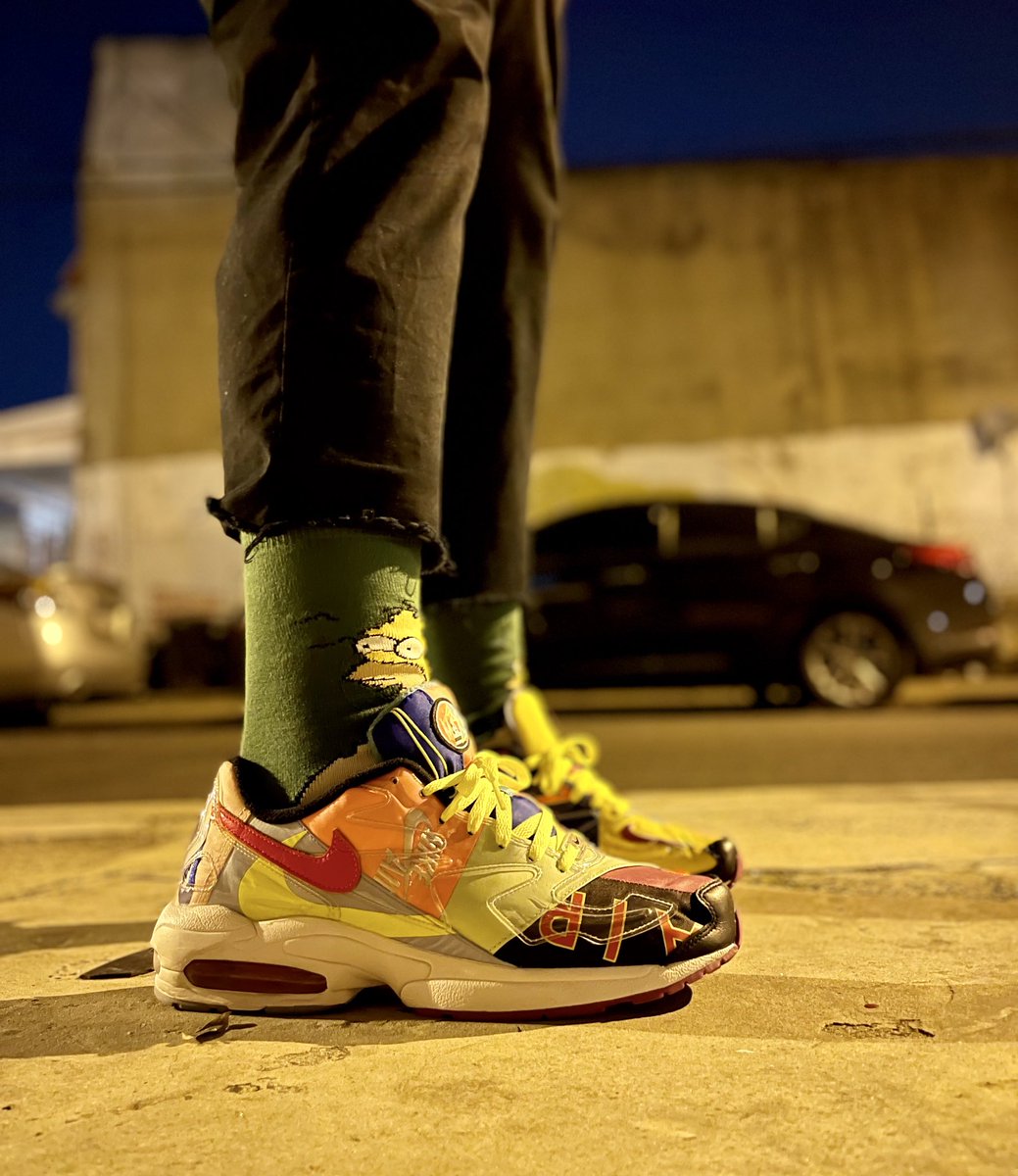 THEDOPESOLE's tweet photo. #100 RT @abuamiraah: Good evening 🌆 
That’s all I have 😩🤣😂‼️

#snkrsliveheatingup 
#KOTD
#yoursneakersaredope 
#sneakerhead
#airmaxlight https://t.co/FdftSpPRn8