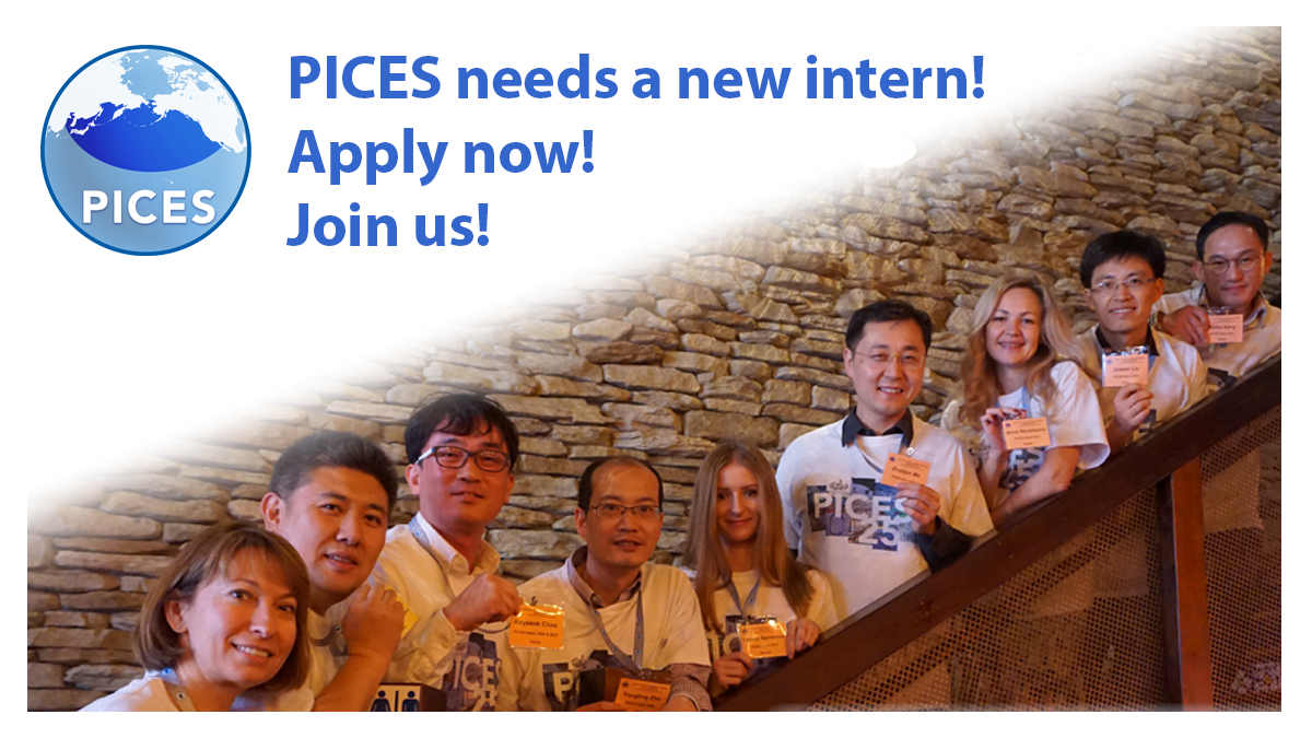 PICES_MarineSci's tweet photo. PICES has an intern opening! Based at PICES Secretariat in Sidney, Canada, 6 mo - 1 yr. Full details: https://t.co/kjinH10xSM
💥DEADLINE💥 Feb 6, APPLY here: https://t.co/D3A33OEzf6 
 PLEASE SHARE widely! Thanks! https://t.co/CQjk31lWkQ