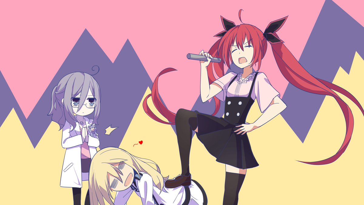 xxyuejiang's tweet photo. 琴里：_φ(*￣0￣)′♪
神無月： (｡♥ᴗ♥｡) 
令音：└(~ ~└) 
 
#date_a_live  
#デート・ア・ライブ 
#五河琴里
#精霊クライシス https://t.co/k1gGMLT8Rf