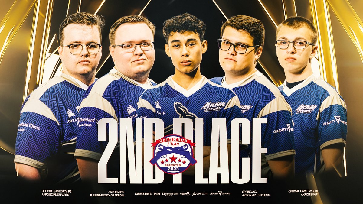 Akron Esports (@zipsesports) on Twitter photo The Rainbow 6 team finishes 2nd Place at the <a href="/CollegiateR6/">CollegiateR6</a> Columbus LAN. It was a great showing from the team, but we sadly couldn’t close it out. We will be back with more Rainbow 6 action this semester with the upcoming season! #GoZips The Rainbow 6 team finishes 2nd Place at the <a href="/CollegiateR6/">CollegiateR6</a> Columbus LAN. It was a great showing from the team, but we sadly couldn’t close it out. We will be back with more Rainbow 6 action this semester with the upcoming season! #GoZips