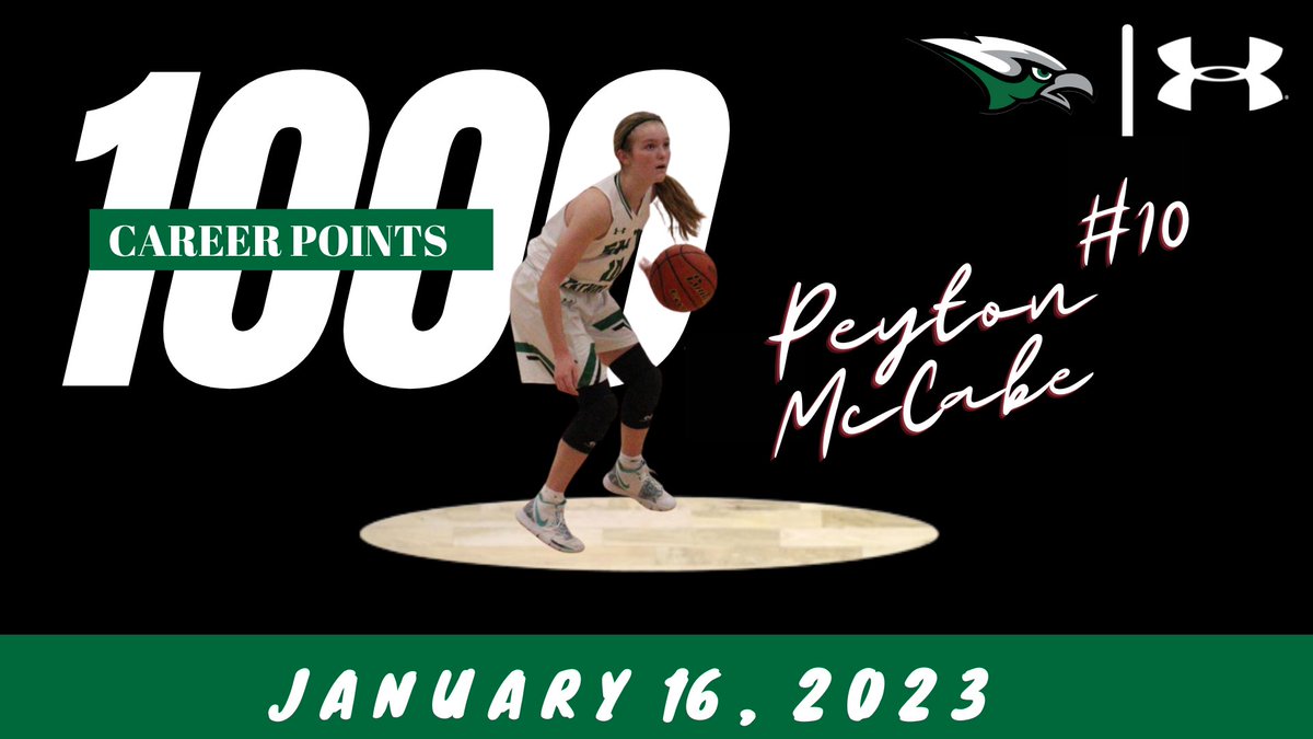 Congrats Peyton McCabe on her milestone for <a href="/SkuttGBB/">Skutt Catholic GBB 2025 State Champions</a>.