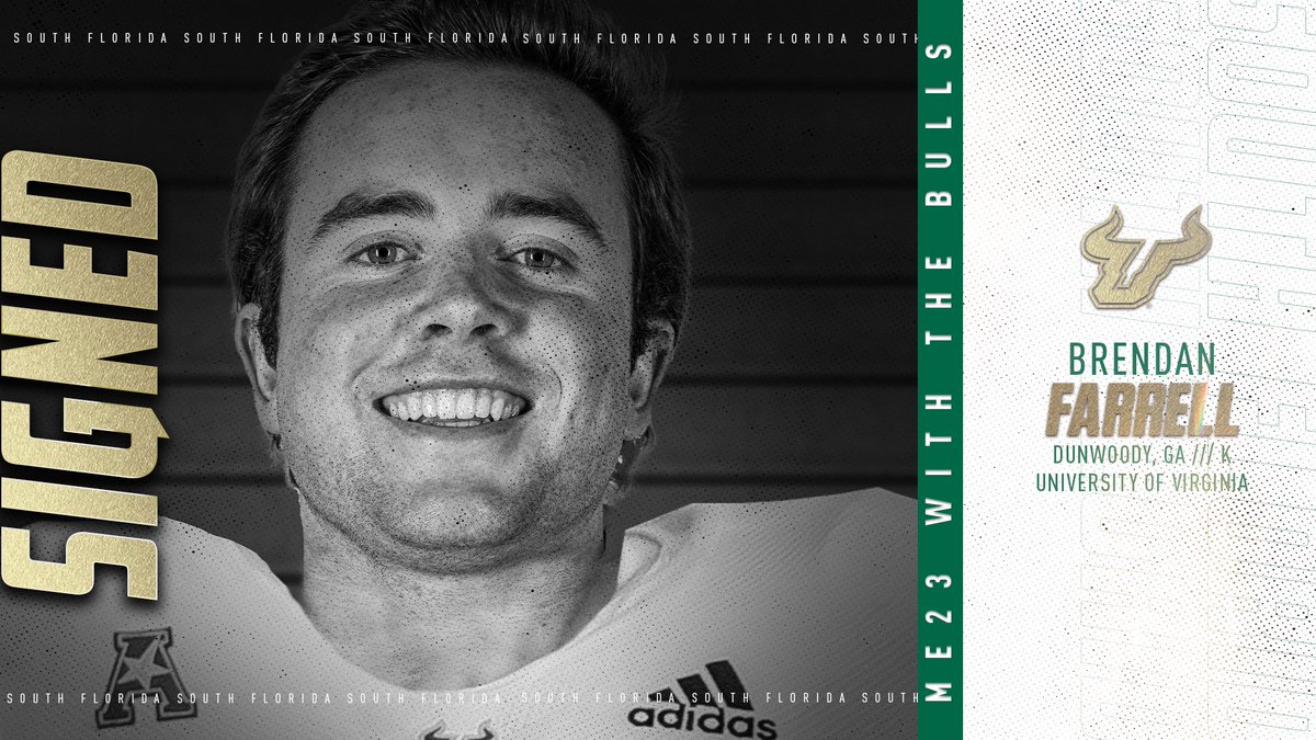 USFFootball's tweet photo. Bringing Brendan to the Bay 🌊

#ComeToTheBay | @b_farrell22 https://t.co/98JPfsam7G