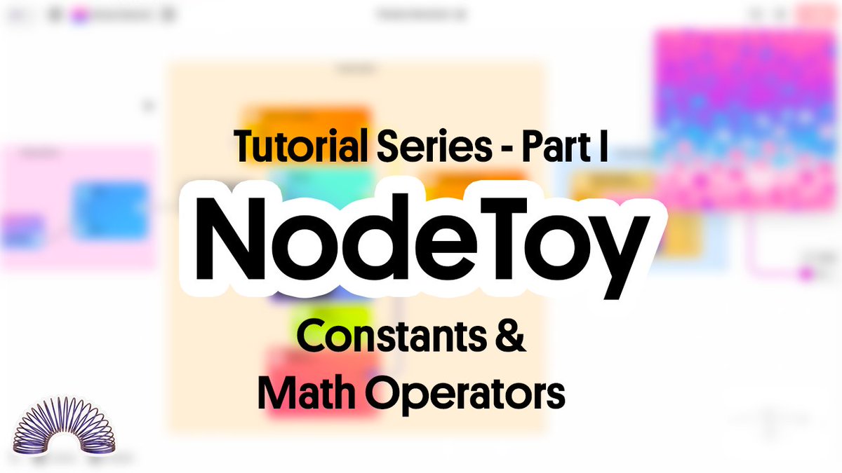 Introducing our first tutorial of a mini-series that goes over the basic nodes to get you started with NodeToy and create awesome materials!✨

Understanding the basics is fundamental to start creating more complex shaders and becoming a node master 🧙

👉 youtu.be/CKByPdWLSBQ