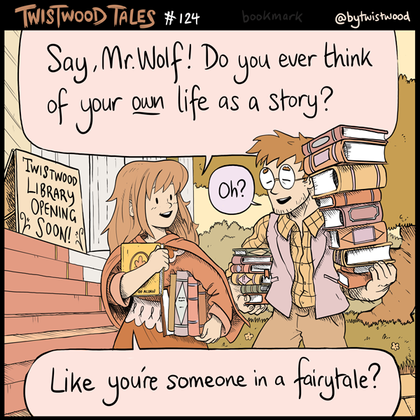Twistwood Tales! # 124 "Stocking the Library" 