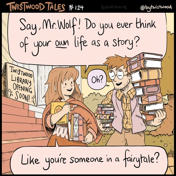 Twistwood Tales! # 124 "Stocking the Library" 