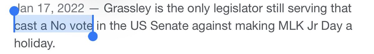 Annie_Wu_22's tweet photo. fun fact: chuck was actually a legislator that got to vote on if MLK Jr. should be honored with a national holiday! https://t.co/AQDF1PJYBE