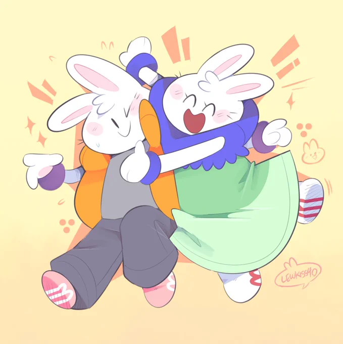 My Bunnies!!Lock &amp; Poppy 