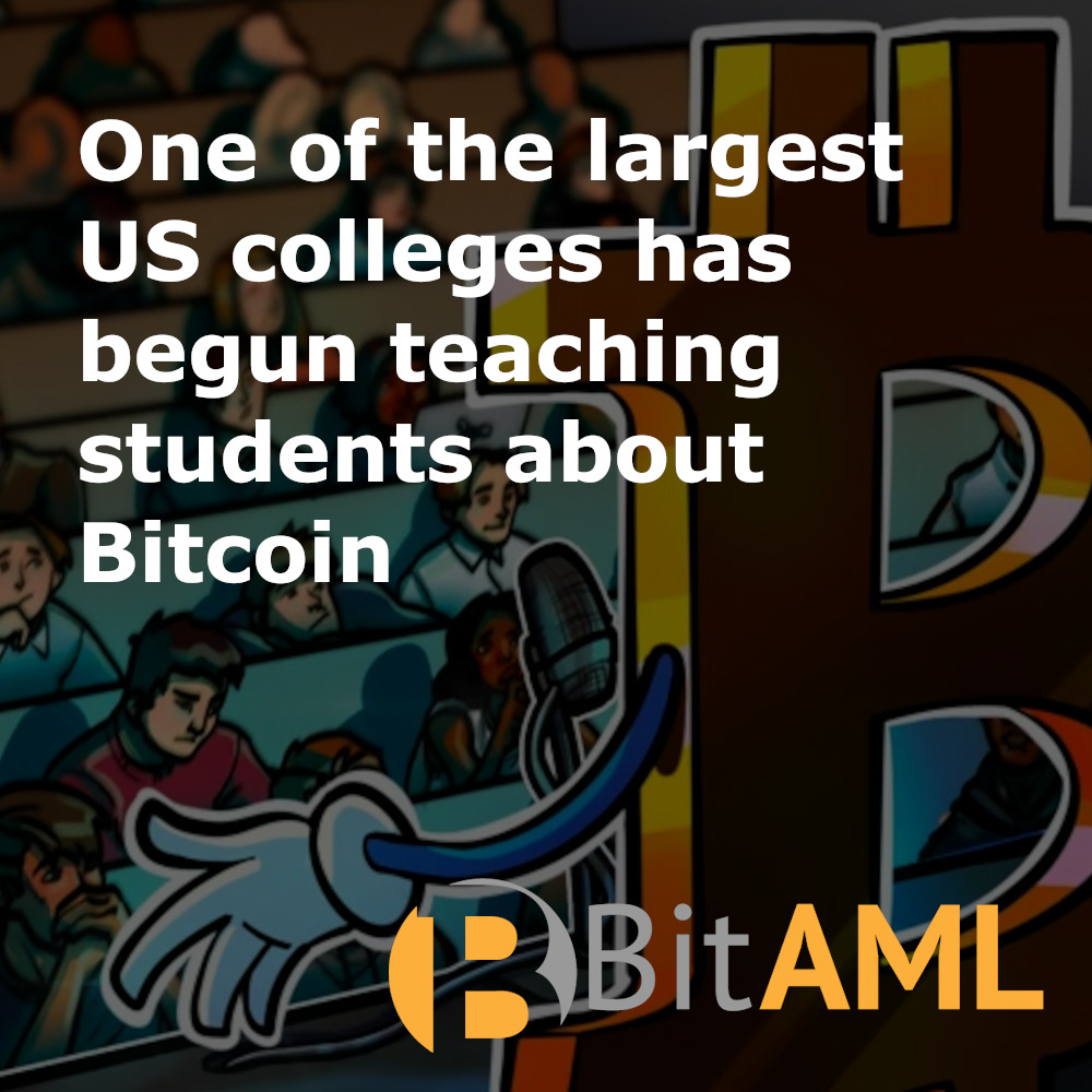 BitAML's tweet image. #Bitcoinadoption continues! @TAMU will begin teaching their &quot;#Bitcoin Protocol&quot; course on January 17th! 

Read the article for more info: ow.ly/8vus50Ms9of

Stay current with crypto news - subscribe to our weekly newsletter: linktr.ee/bitaml

#bitcoincourse