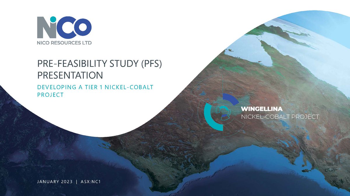 Conference Call Reminder – Wingellina PFS Results 

Nico will be hosting a webcast live this morning to discuss our recent PFS results. Shareholders who wish to access the webcast live can use the following links:

ow.ly/ilAs50Ms9s8 

ow.ly/ruQ750Ms9s7