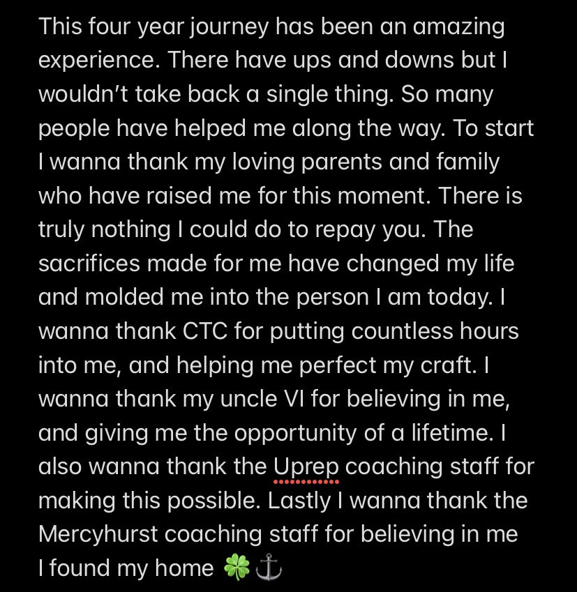 Darius Poles (@dariuspoles) on Twitter photo My recruitment is officially closed. I’m 1000% committed to <a href="/MercyhurstFB/">Mercyhurst Football</a> #LsUpAnchorDown⚓️ #HurstIsHome🍀 <a href="/CoachRiemedio/">Coach Riemedio</a> <a href="/CoachWaring/">Mike Waring</a> <a href="/Alex__Townsend4/">Alex Townsend</a> <a href="/CoachIcy16/">Isiah Young</a> <a href="/CoachVic5/">Victor Davidson</a> <a href="/dyoung1921/">Damian Young</a> <a href="/UprepFball/">UPREP Football (Roc.)</a> My recruitment is officially closed. I’m 1000% committed to <a href="/MercyhurstFB/">Mercyhurst Football</a> #LsUpAnchorDown⚓️ #HurstIsHome🍀 <a href="/CoachRiemedio/">Coach Riemedio</a> <a href="/CoachWaring/">Mike Waring</a> <a href="/Alex__Townsend4/">Alex Townsend</a> <a href="/CoachIcy16/">Isiah Young</a> <a href="/CoachVic5/">Victor Davidson</a> <a href="/dyoung1921/">Damian Young</a> <a href="/UprepFball/">UPREP Football (Roc.)</a>