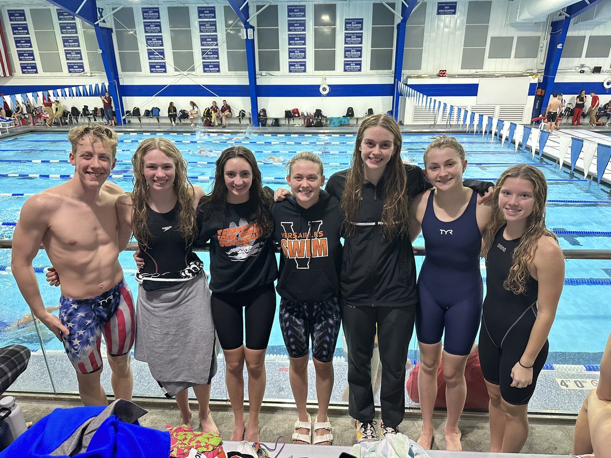 Versailles Athletics on Twitter "Congratulations to these swimmers on