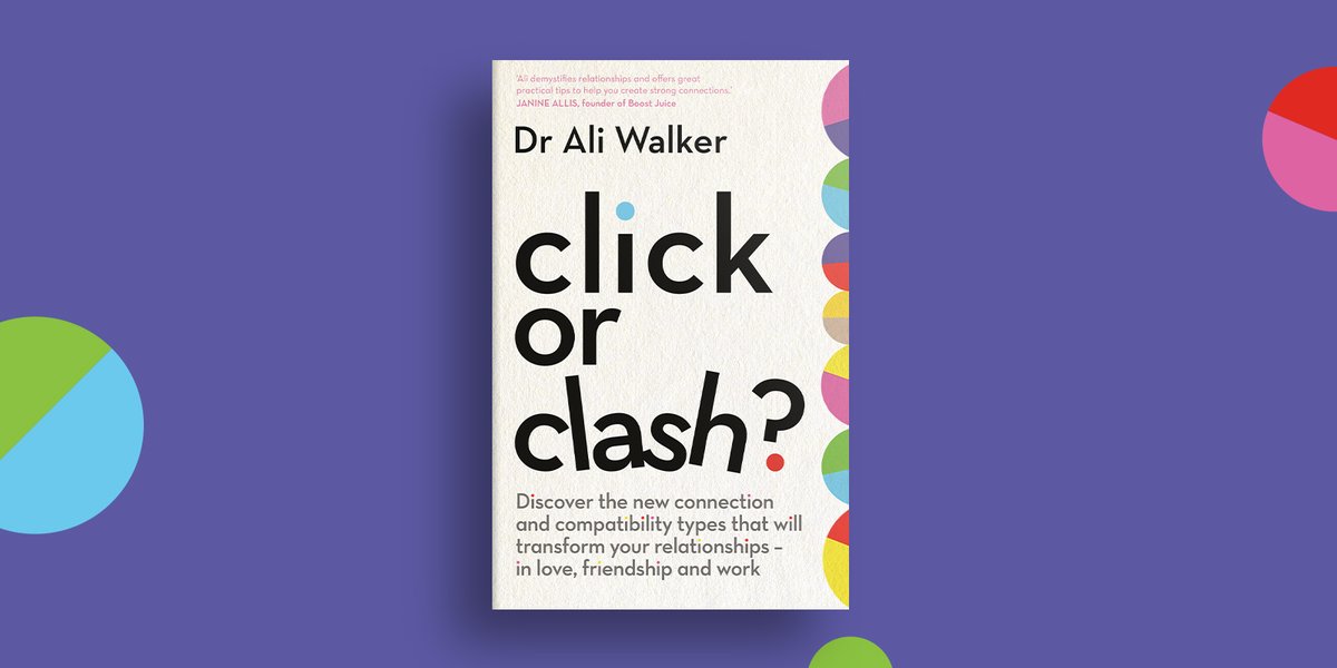 PenguinBooksAus's tweet photo. Filled with real-life examples and practical advice, Click or Clash? by @draliwalker is for anyone seeking healthy, happy, fulfilling relationships of any kind.

https://t.co/OdIUvsNsOm https://t.co/Dv44oktCqg