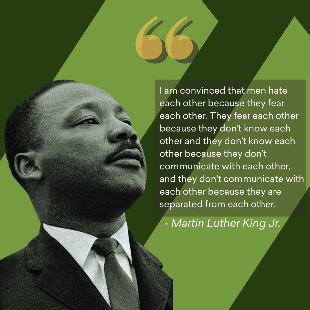Fresh Tracks has always been rooted in community and steeped in the teachings of civil rights leaders. As we celebrate Dr. Martin Luther King Jr.'s legacy, we're reminded that a strong community remains the engine behind meaningful social change. Happy #MLKDay!