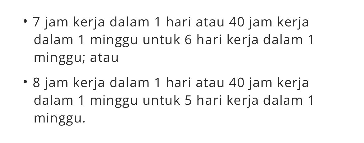 ivdazmi's tweet photo. 6x7 = 42, 8x5= 40
Kerja 6 hari setiap pagi lebih enak daripada 6 hari setiap malam :) https://t.co/bQjEWNl01K