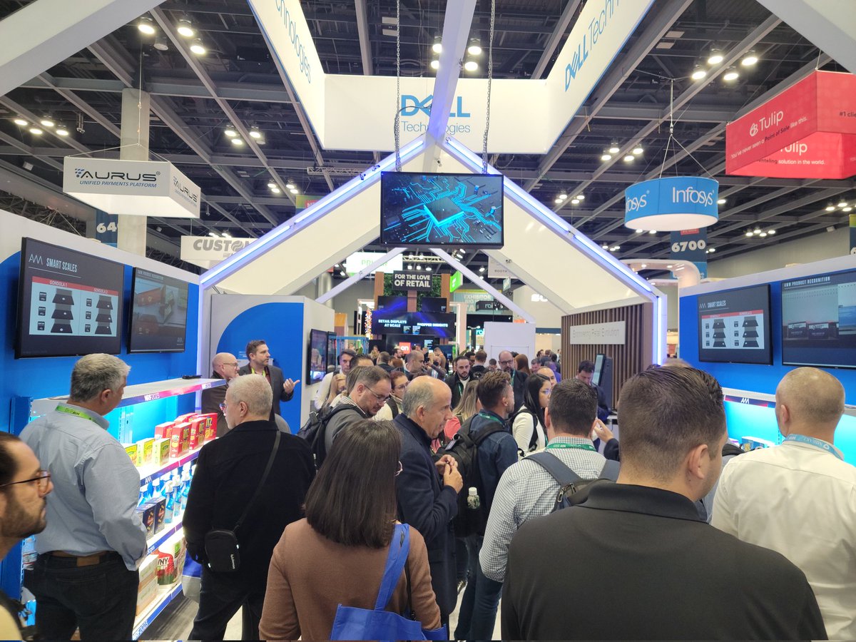 AWMCEO's tweet photo. Last day to see AWM at #NRF23 tomorrow at booth #6521! Xome see us to discuss Activity-based Inference and we have reduced deployment cost by 80%! #awm #delltechnologies #aicv #iot #Frictionless https://t.co/gNRMd82C3V