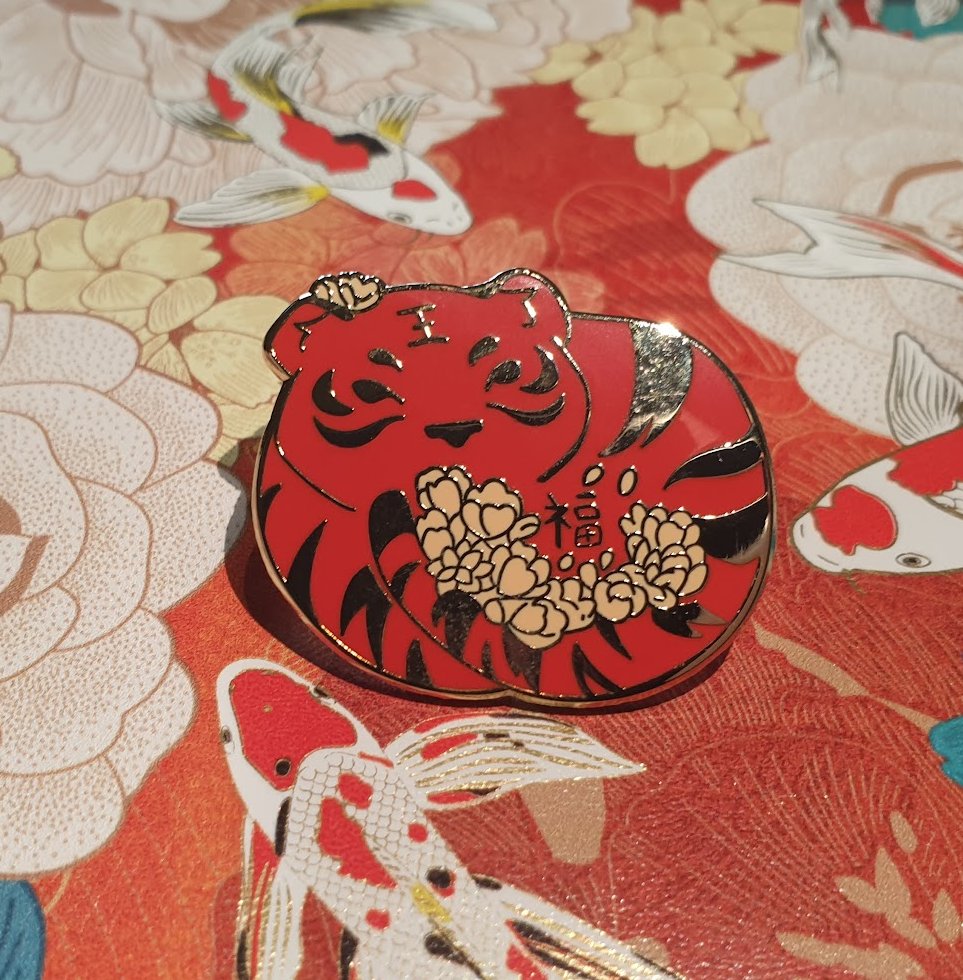 rybaris_old's tweet photo. hello ! my silly rabbits have arrived...I've opened up my st0re ! feel free to grab this year's zodiac pin, and the pins I've made for the last 3 years! link below !! https://t.co/L8t3lvFGDC
