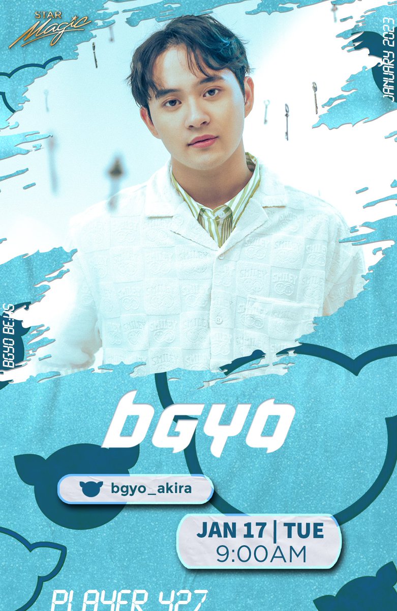 bgyo_ph's tweet photo. #BGYO | Choose to be happy and have an ✨️extraordinary✨️ Tuesday! Tara, tambay and KUMUstahan with our @BGYO_members on @kumuPH. 🌀 See you  there! 💙

@BGYO_Akira
⏰️ 9:00AM
🔗 https://t.co/YLt0IKwdGR

@BGYO_JL
⏰️ 6:00PM
🔗 https://t.co/zrk5LDijD2 https://t.co/8xQS8gwz09