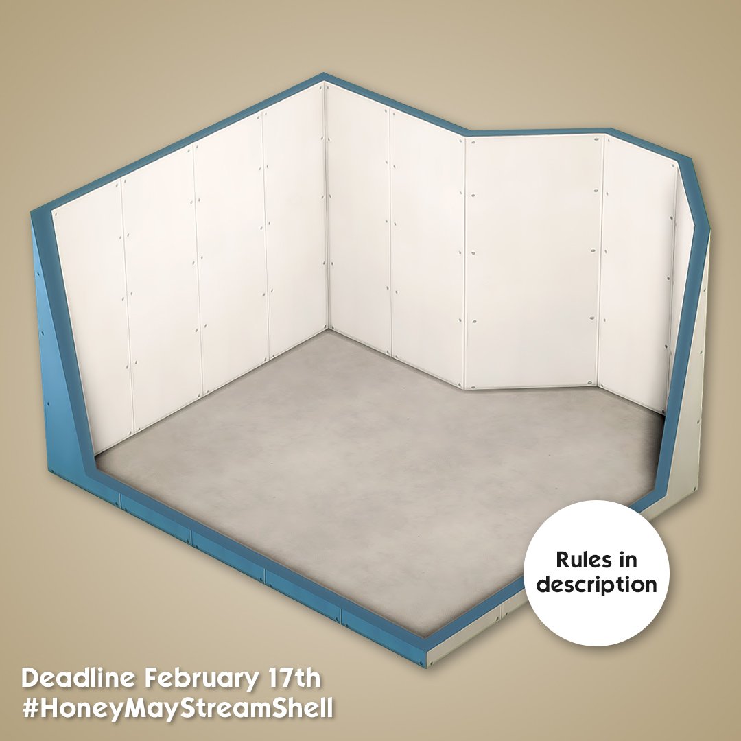 honeymaysims's tweet photo. For my streamaversary, I made this room shell challenge #honeymaystreamshell that you can find on the gallery.
My ID is Owlrick and the rules are in the gallery post description ๐ค
Happy simming! ๐ฅฐ
#TheSims #TheSims4 https://t.co/NEojNW6gFb
