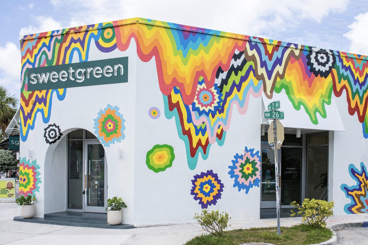 COLLECTED: Vortex #561
Artist: <a href="/Jen_Stark/">Jen Stark</a>  
1.2 ETH

Very excited for her upcoming Digital Paint drop. Vortex is an OG <a href="/artblocks_io/">Art Blocks</a> curated collection super undervalued IMO. Ran the last time we pumped

This vortex reminds me of her mural on the Sweetgreen in Wynwood Miami <3