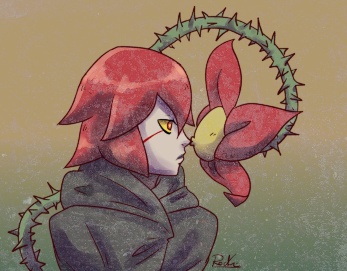 RocioZero's tweet photo. Some fanart/doodles I did during last year of @PitZams OCs.

The plant guys are so cute, I caaan't 💕💕 https://t.co/w3hrK39koK