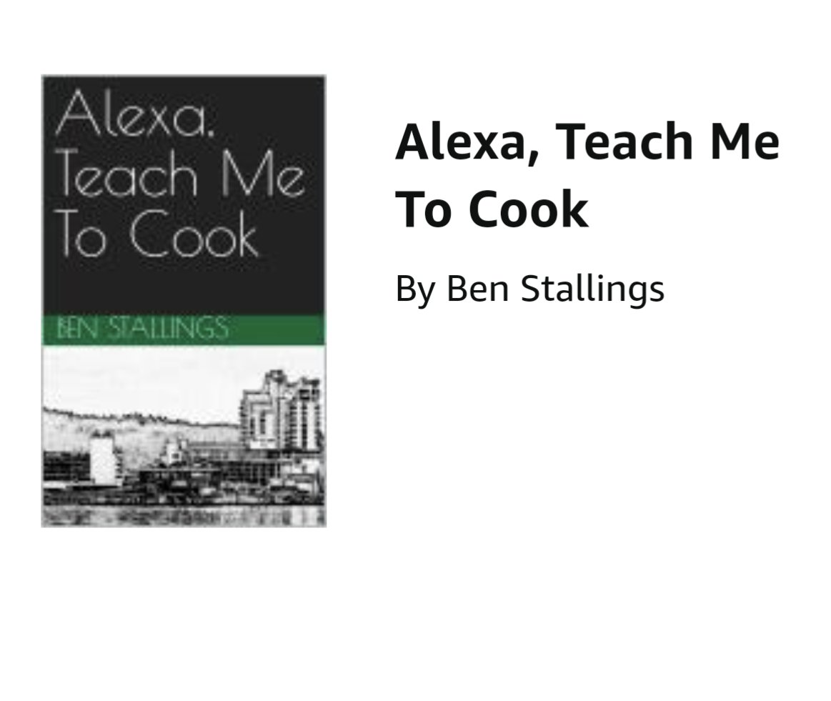 btstall's tweet photo. Just released #AlexaTeachMeToCook and it's a game changer! 
https://t.co/ORE341QNDX #AIinKitchen #CookbookGoals #FutureOfFood #ChefTech #DigitalCooking #FoodieFuture https://t.co/7d5y2MTKLX