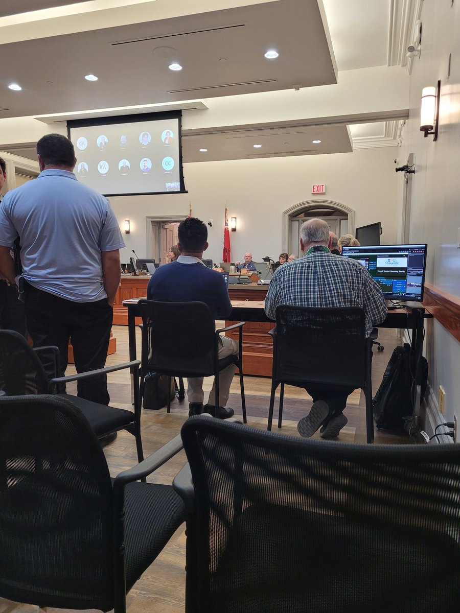 Starting 2023 off on the right foot! Currently attending the Orangeville town council budget meeting. All of us have a town hall nearby, and it takes nothing to show up, observe, and maybe participate. It's 2023, guys.