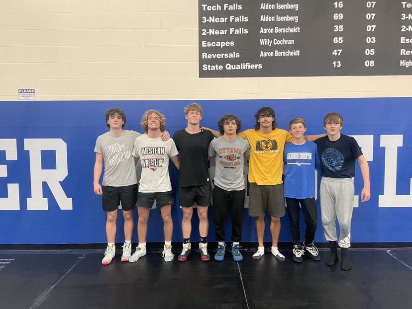 Gardner-Edgerton wrestling with 7 boys ranked in latest KWCA 6A rankings💪🏼 

106 #6 Roman Clouse
120 #4 Kaden Smith 
144 #2 Alonzo Borjas
150 #3 Therron Meade
157 #3 Zaine Mayfield 
165 #3 Broque Moore 
175 #2 Ty Hammers 

#sportsinkansas