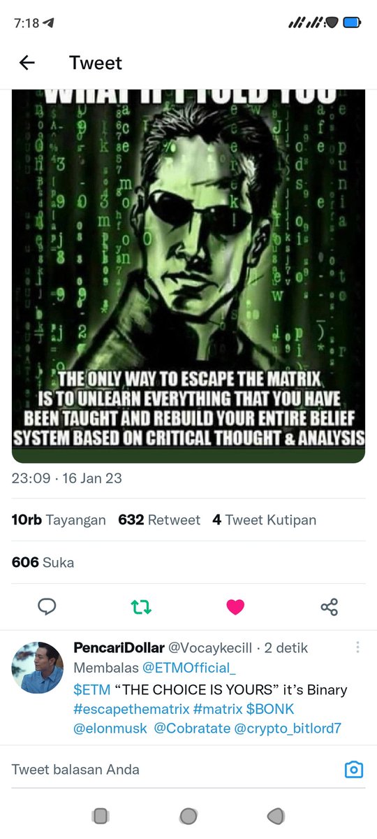 Vocaykecill's tweet photo. @CryptoArch1tect @elonmusk @Cobratate @crypto_bitlord7 https://t.co/bsK0eFKN3v
