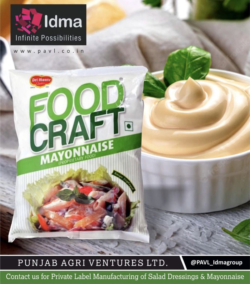 PAVL_IdmaGroup's tweet photo. Punjab Agri Ventures Ltd   provides every possible Contract Manufacturing &amp; Private Label format in the Food domain. 

 #foodbusiness  
#retail #opportunities #contractmanufacturing #privatelabel #privatelabelmiddleeast #privatelabeling #fmcg #food #Punjabagriventures https://t.co/zU6yP69VeS