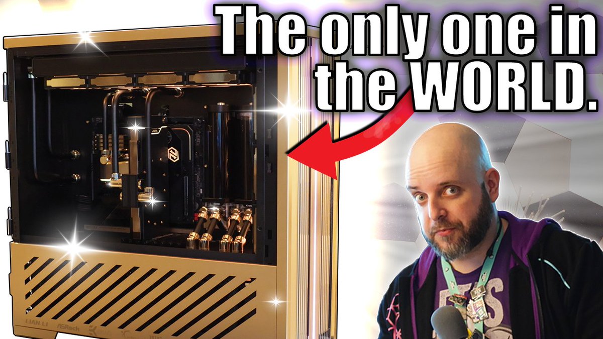 Braethorn (@braethorn) on Twitter photo There's only ONE gold <a href="/GlobalLianli/">LIAN LI Global</a> V3000 in the world, and thanks to <a href="/davido_labido/">Dave</a> inviting me to the @EKWaterBlocks suite at CES 2023, I got to touch it! For a moment. It was ππππππππ.
There was a ton of other awesome stuff there too! Click the link below β¬οΈβ¬οΈβ¬οΈ There's only ONE gold <a href="/GlobalLianli/">LIAN LI Global</a> V3000 in the world, and thanks to <a href="/davido_labido/">Dave</a> inviting me to the @EKWaterBlocks suite at CES 2023, I got to touch it! For a moment. It was ππππππππ.
There was a ton of other awesome stuff there too! Click the link below β¬οΈβ¬οΈβ¬οΈ