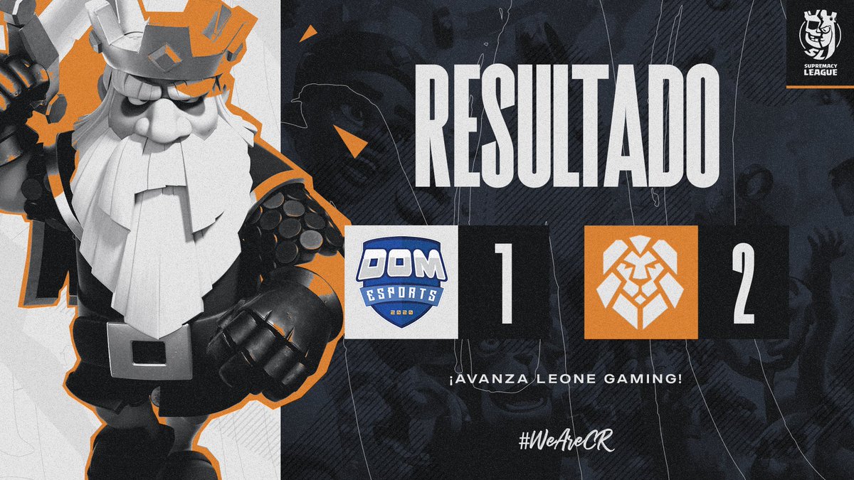 CR_Supremacy's tweet photo. 🟡 #SMCY23 | MATCH 4️⃣

¡Aquí te dejamos el resultado del cuarto partido de los clasificatorios! 🔥 Partido peleado, pero los leones salieron a cerrar el partido ⚔

@DOMeSportsBR 1️⃣▫️2️⃣ @LeoneGamingCR https://t.co/SEpShF654A