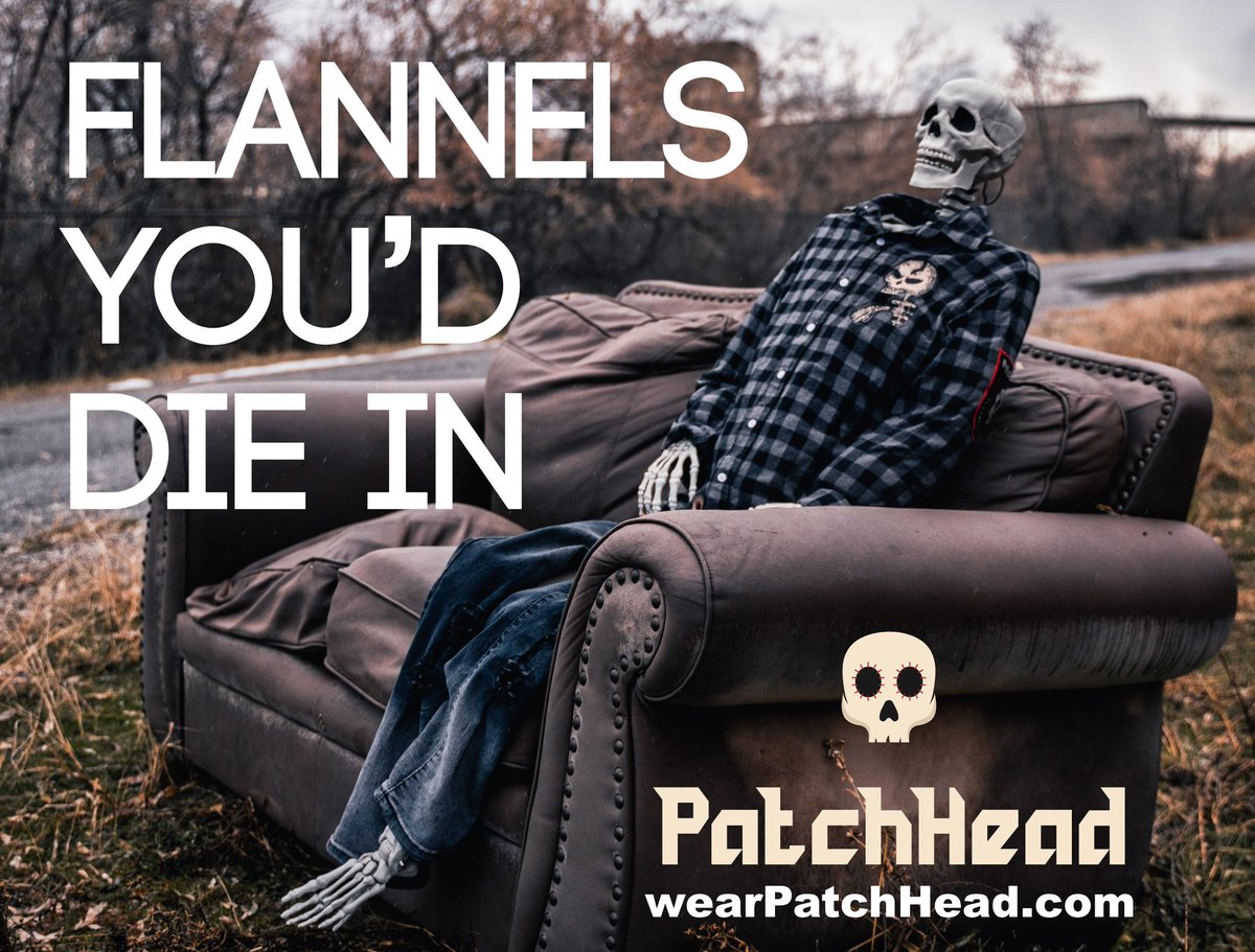 patchhead_'s tweet photo. Working on branding. Let me know what you think 

#whichisbetter #patchhead #flannel https://t.co/75p9vsSbXZ